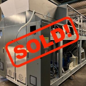 Kannegiesser tunnel system, PT 60 – 7, PP 10-60-40, 2x DII 60 Dryers