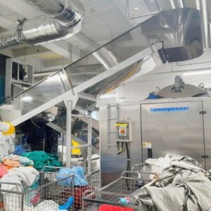 Second Hand Kannegiesser Washing & Drying System – 180 kg Washer Extractor & Steam Dryer