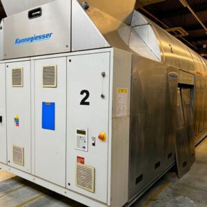 Pre-Owned Kannegiesser PT 50-16 PowerTrans Tunnel Washer – 16 Compartments, 50 kg